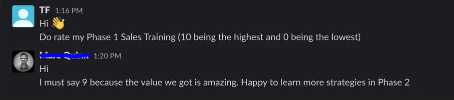 Client Feedback 3